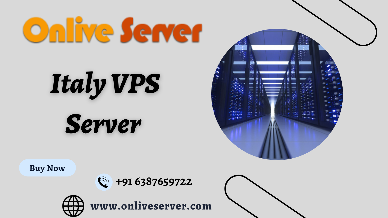 Get the Italy VPS Server from Onlive Server with Cheap Linux VPS Hosting